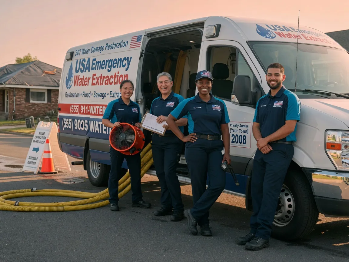 Emergency Water Removal company in Lindsay, CA